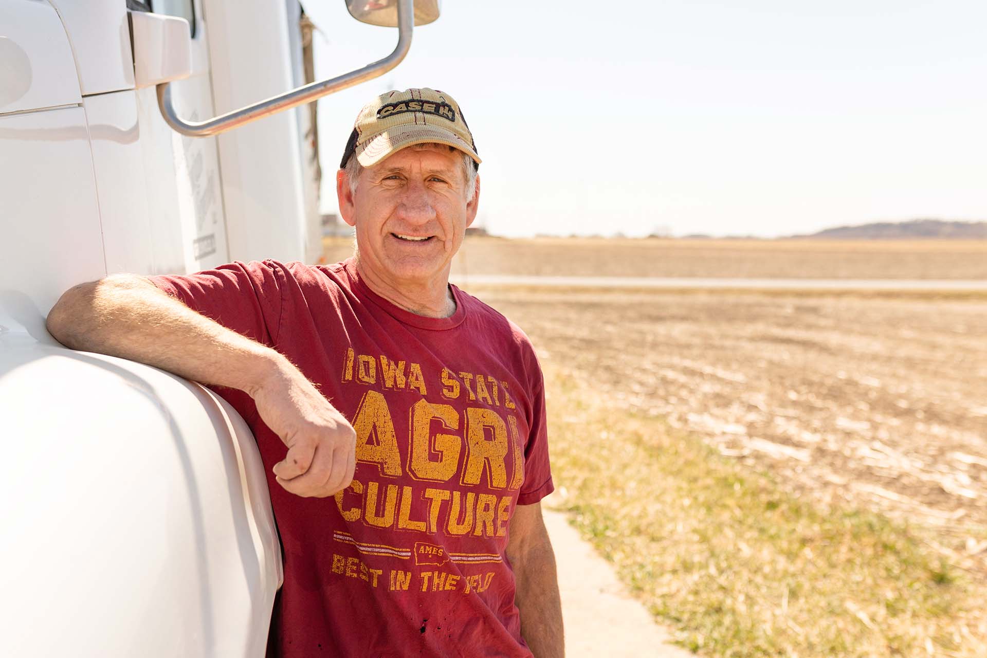 Iowa soybean farmer