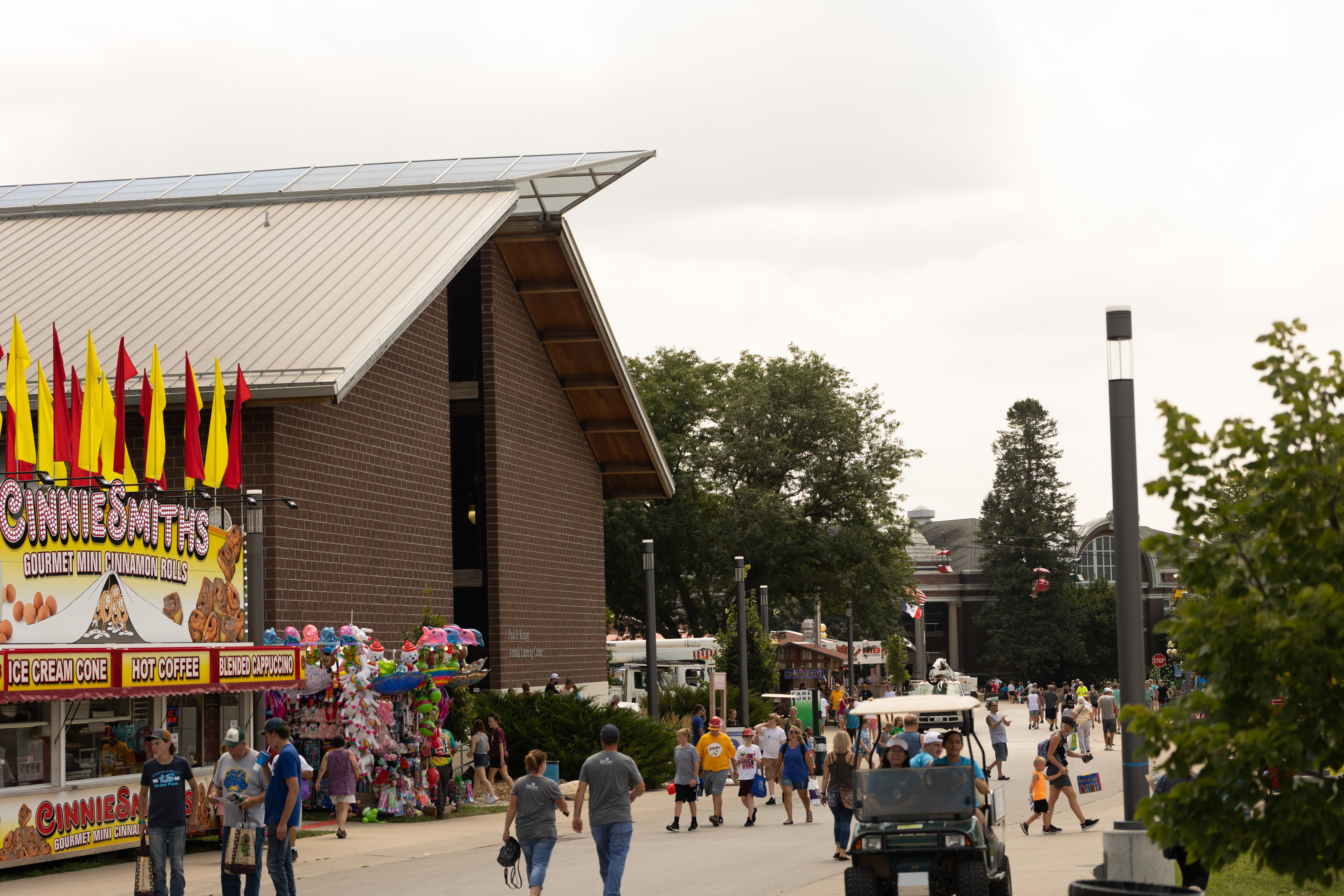 Iowa State Fair entrance of Animal Learning Center