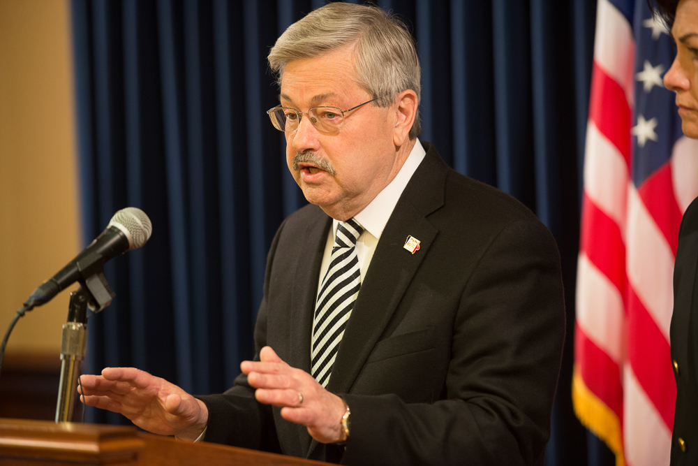 Terry Branstad provided ISA members information about h