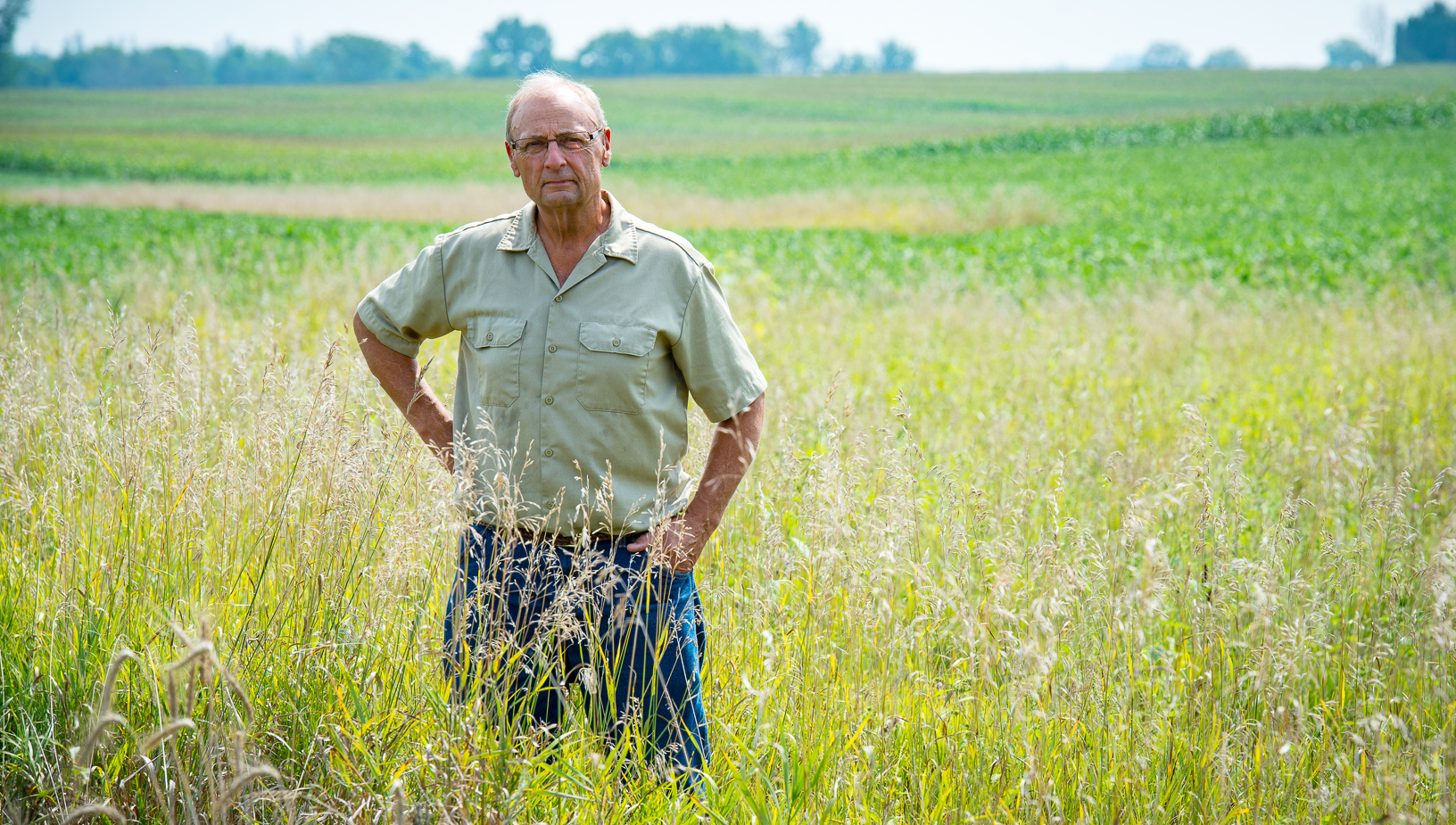 Wayne Fredericks in field