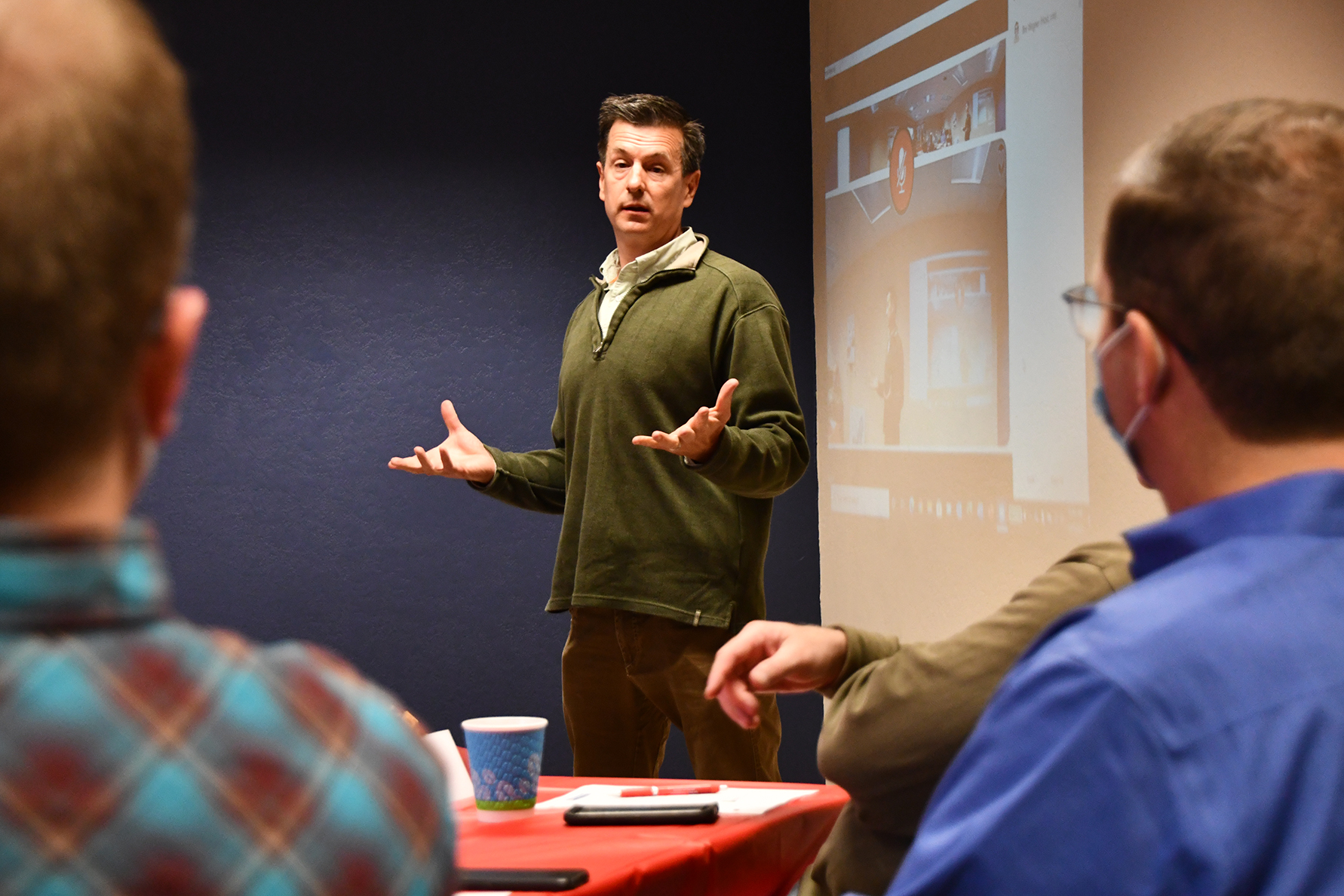 Todd Sutphin explains the Research Center for Farming I