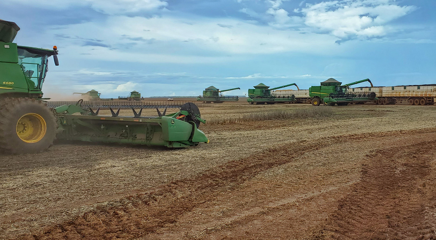 Bom futuroa combines in South America