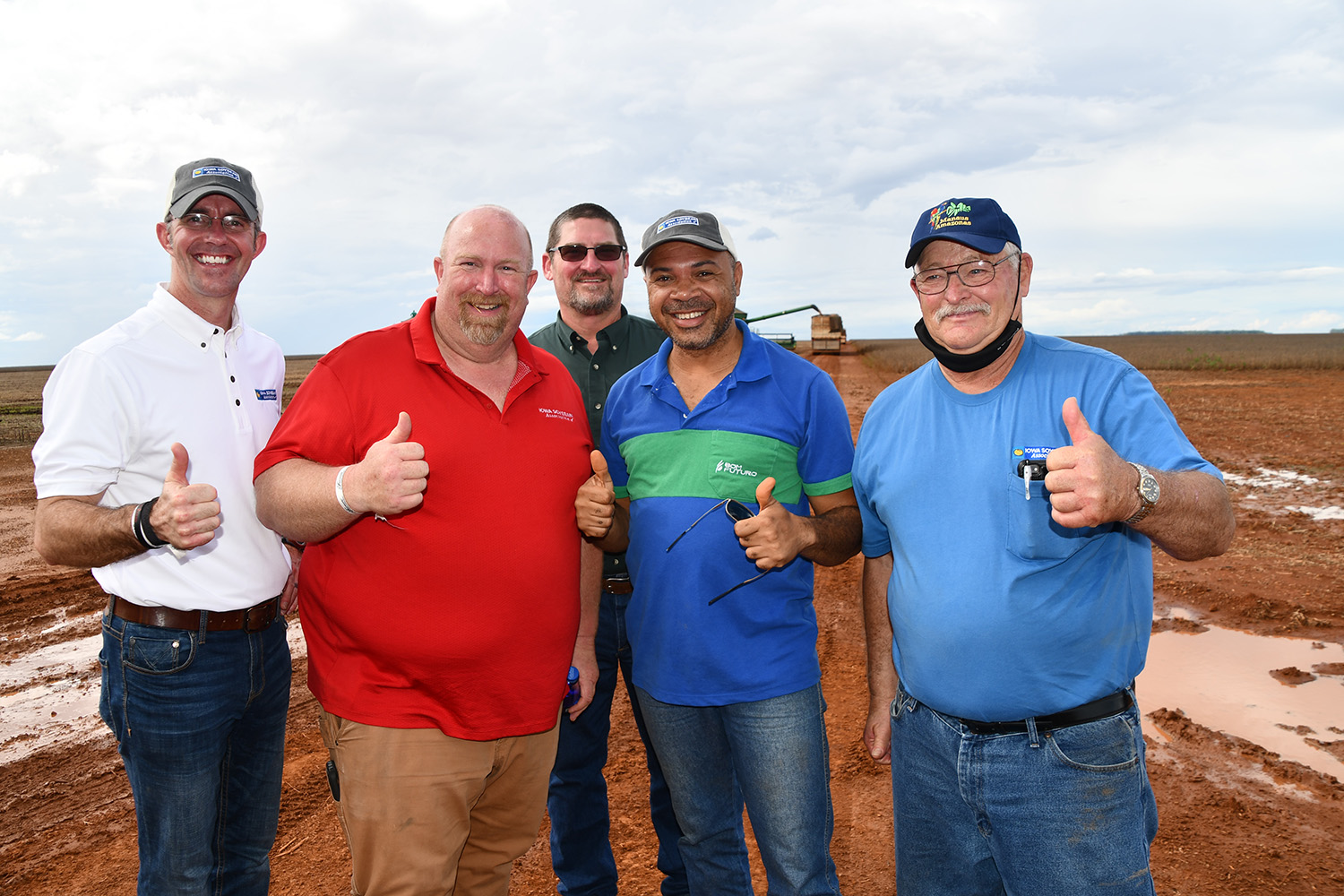 Iowa soybean farmers in Brazil