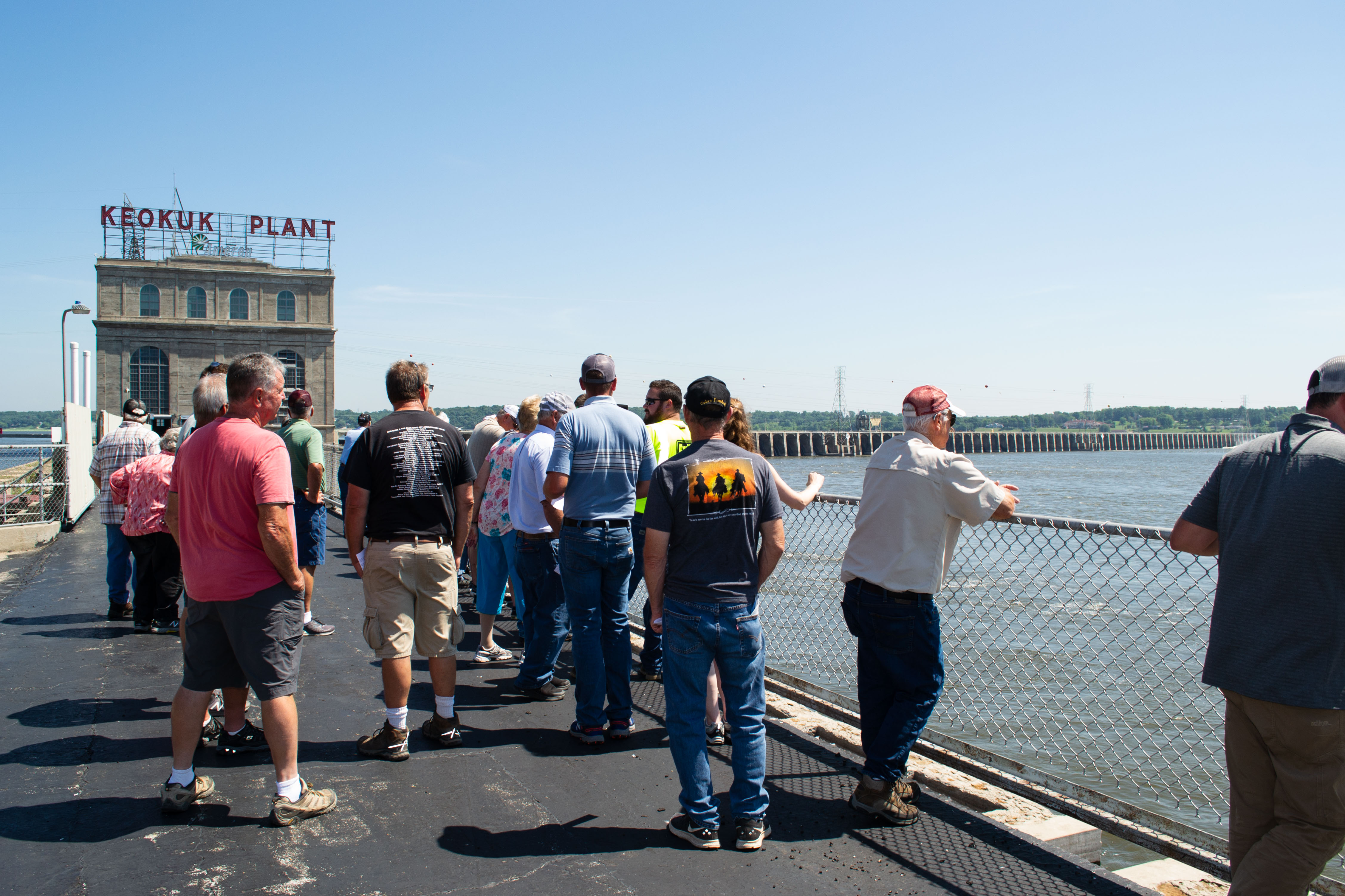 ISA's District 9 meeting centered around a tour of Lock