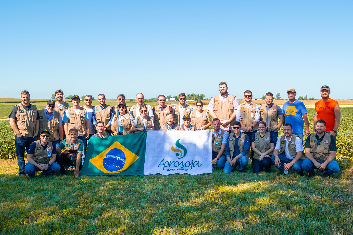 A delegation of farmers from Brazil visited ISA directo