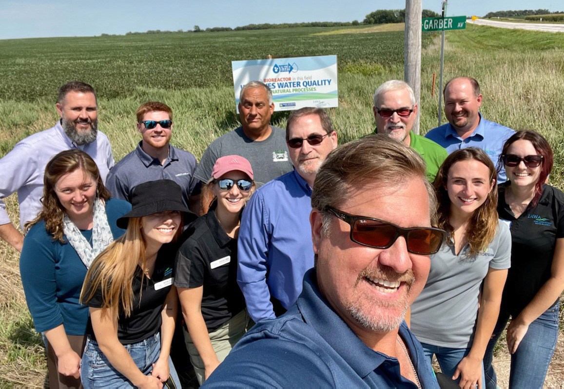 Iowa Agriculture Water Alliance in field