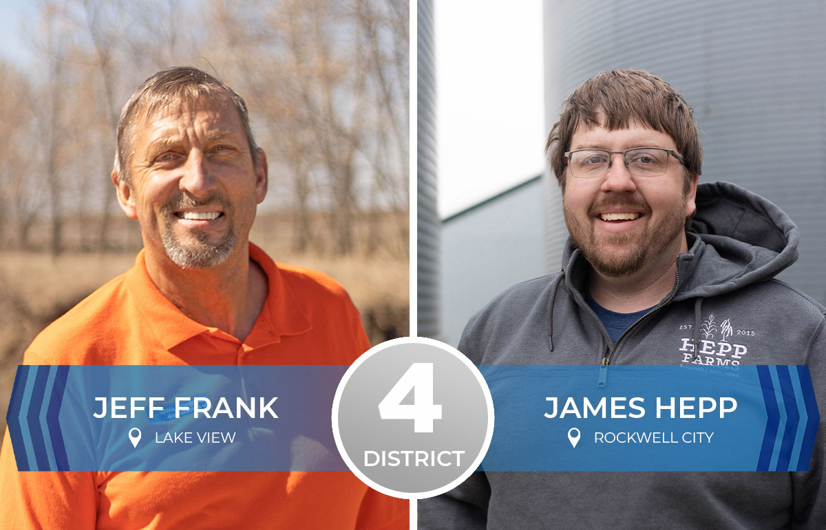 Farmers Jeff Frank and James Hepp