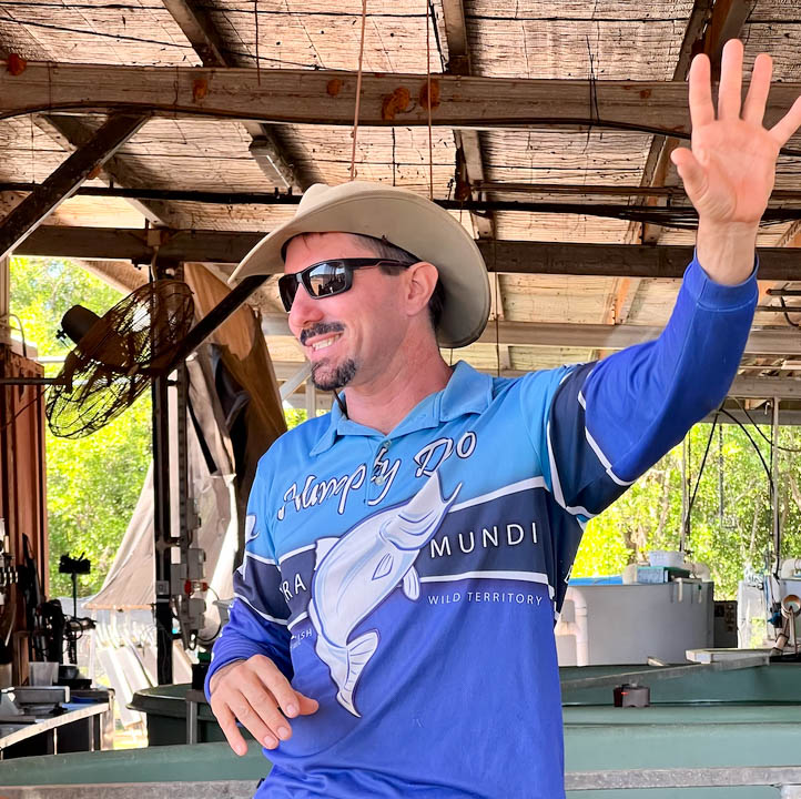Dan Richards Humpty Doo Barramundi farm owner