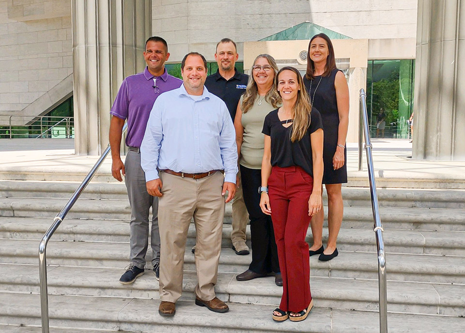 Farmers learning in Washington D.C.