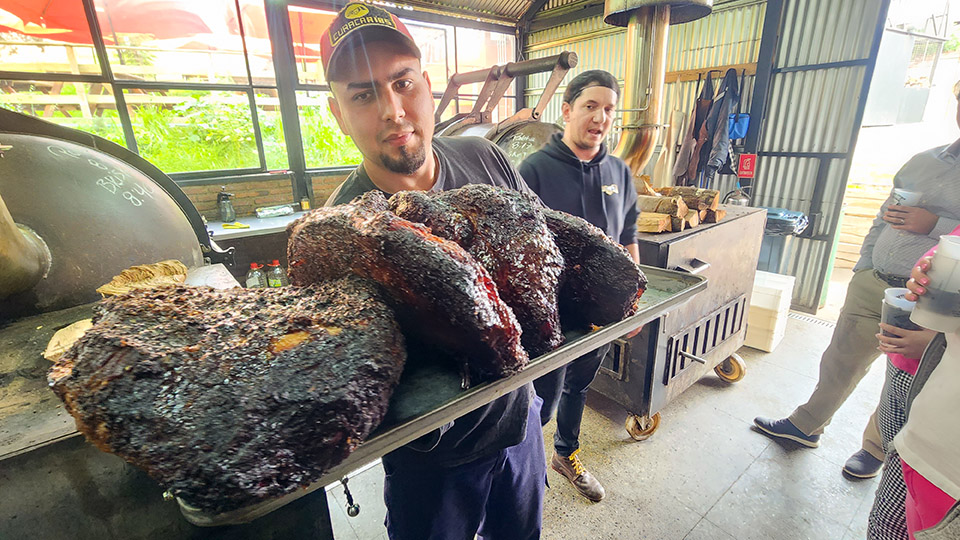 Iowa meat at Curacaribs in Chile