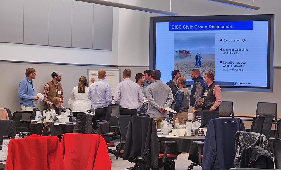 Corteva Young Leader Program Young farmer leaders