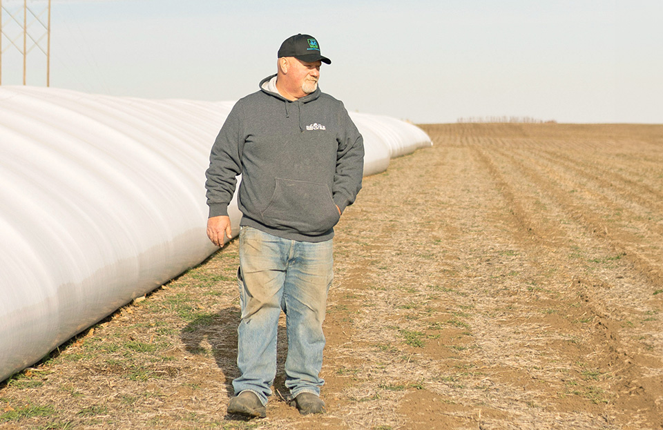 Farmer in Clarinda Iowa