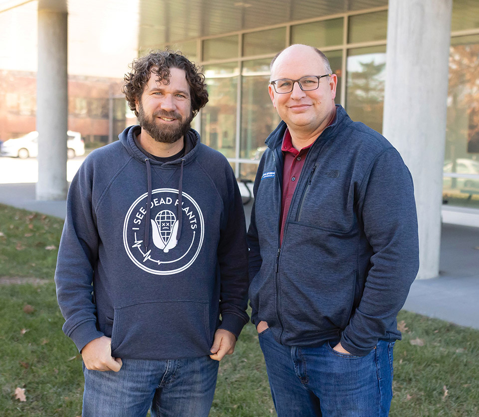 Soybean researchers