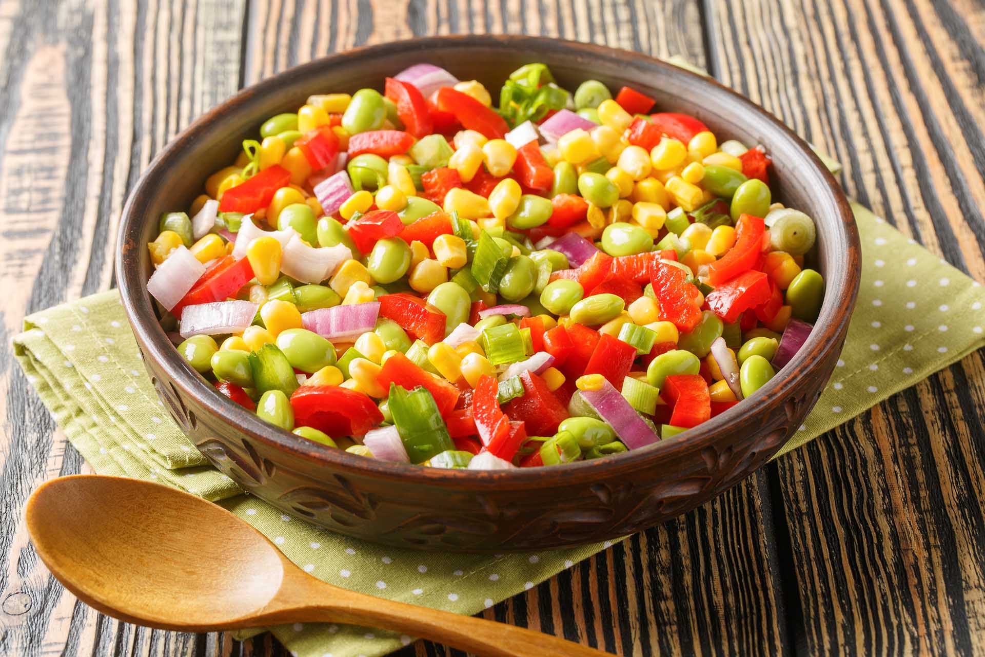 Edamame salad