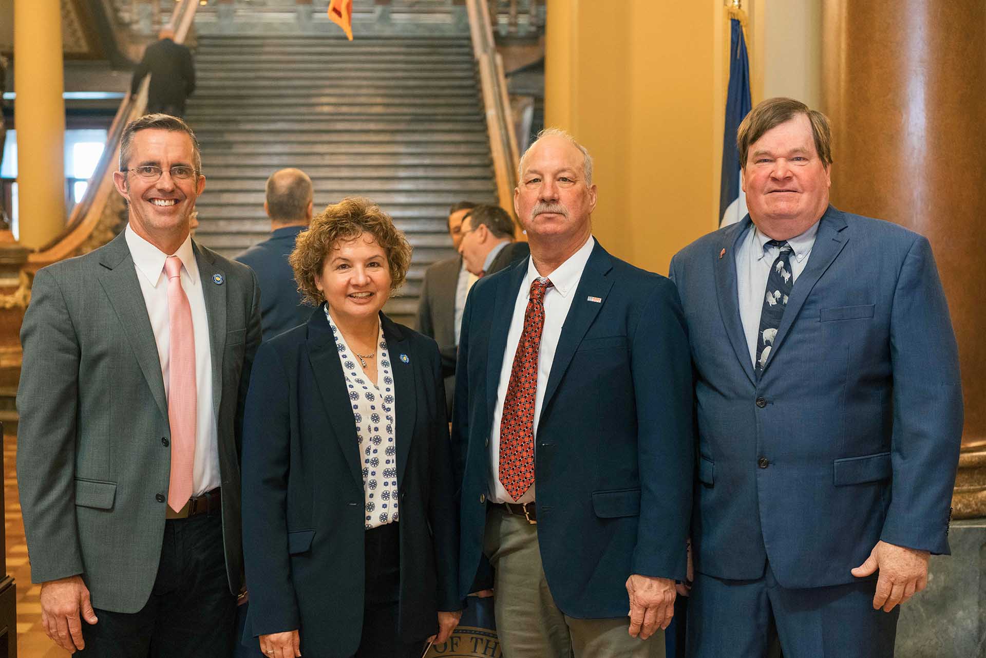 Brent Swart, Suzanne Shirbroun, Scot Bailey and Dave Struthers