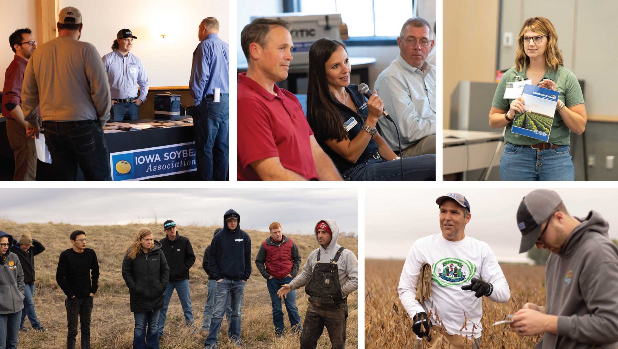 ISA staff conducting trials and hosting programs