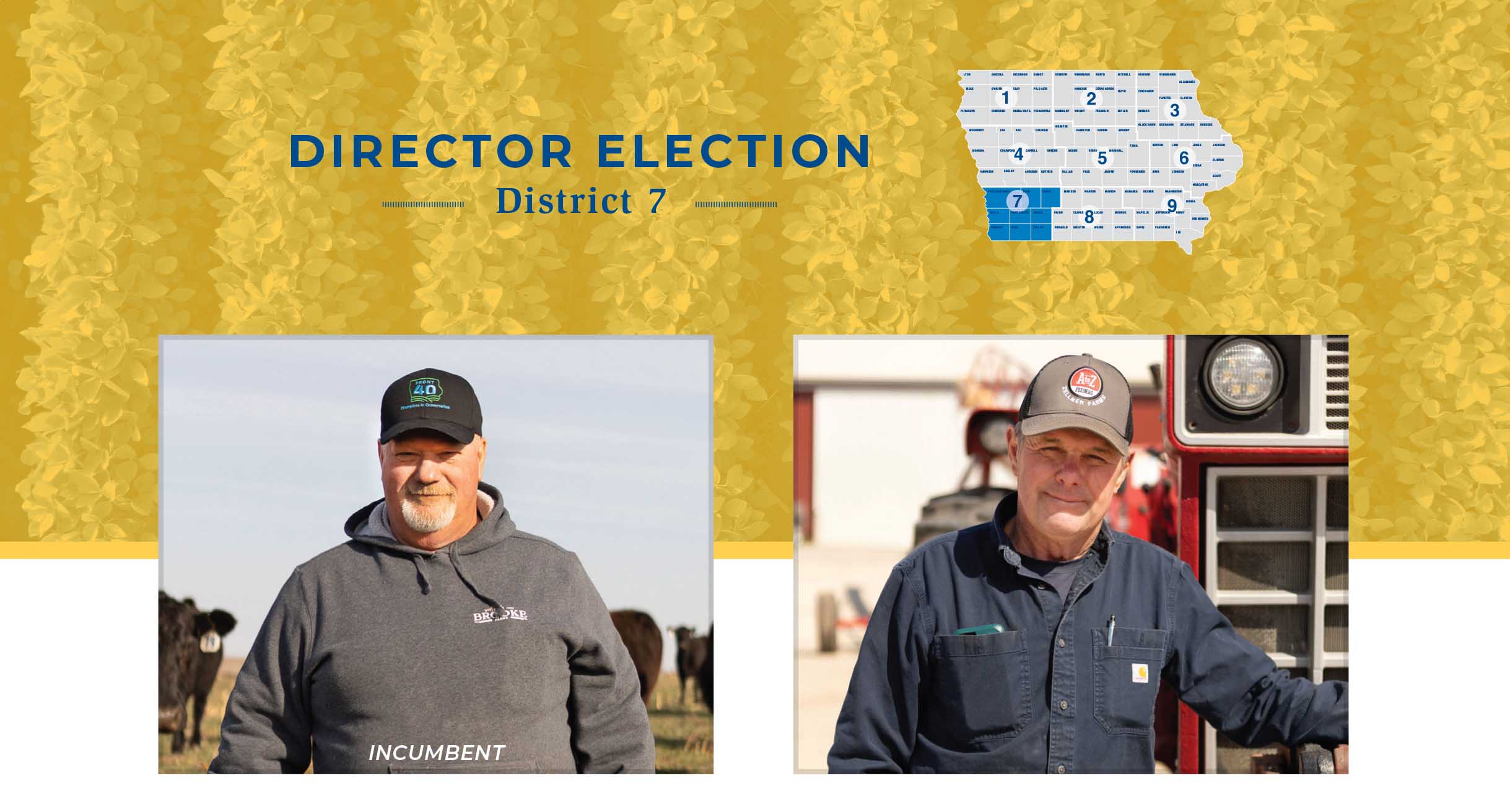 Farmers running for District 7
