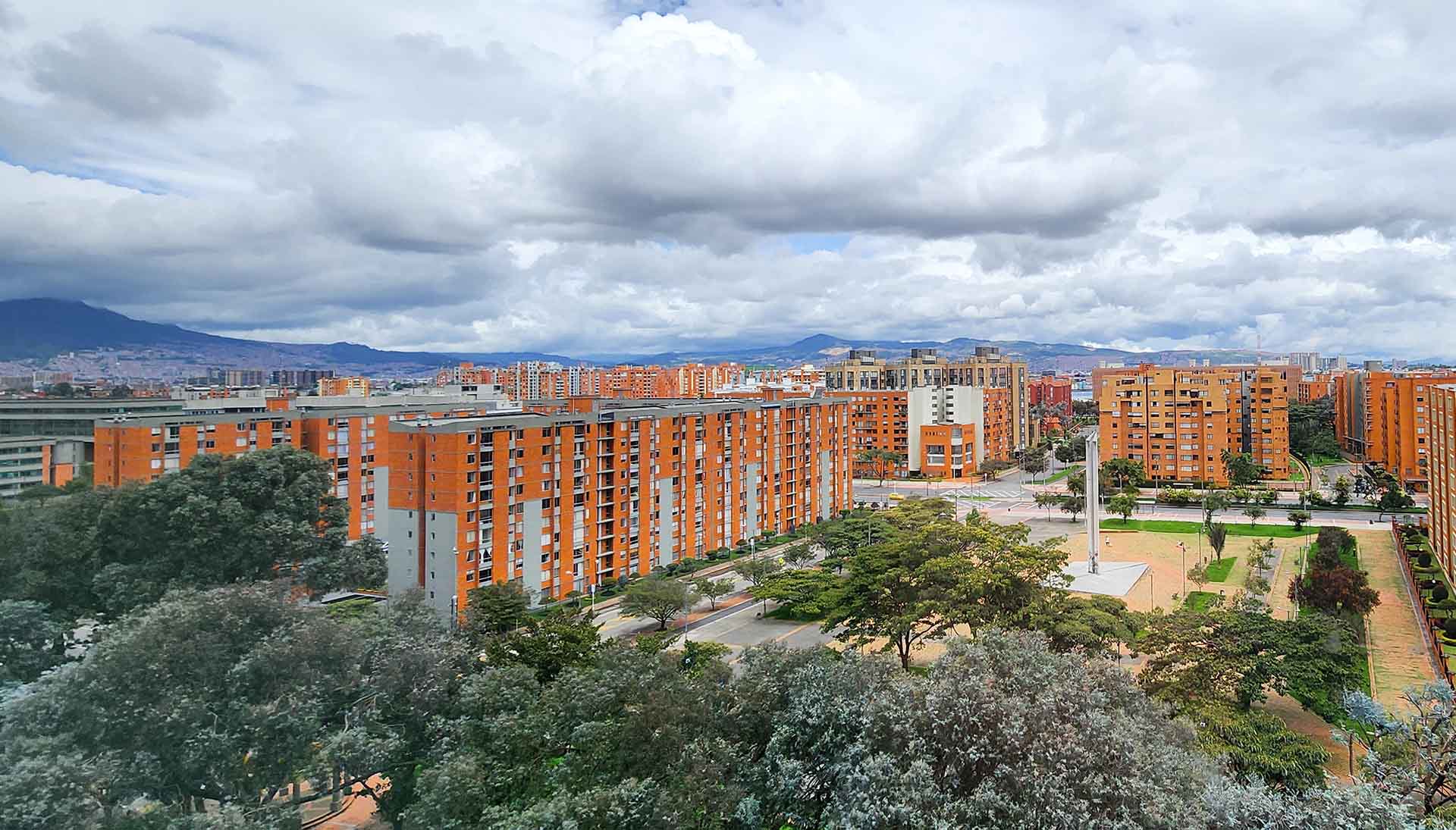 Large city in South America