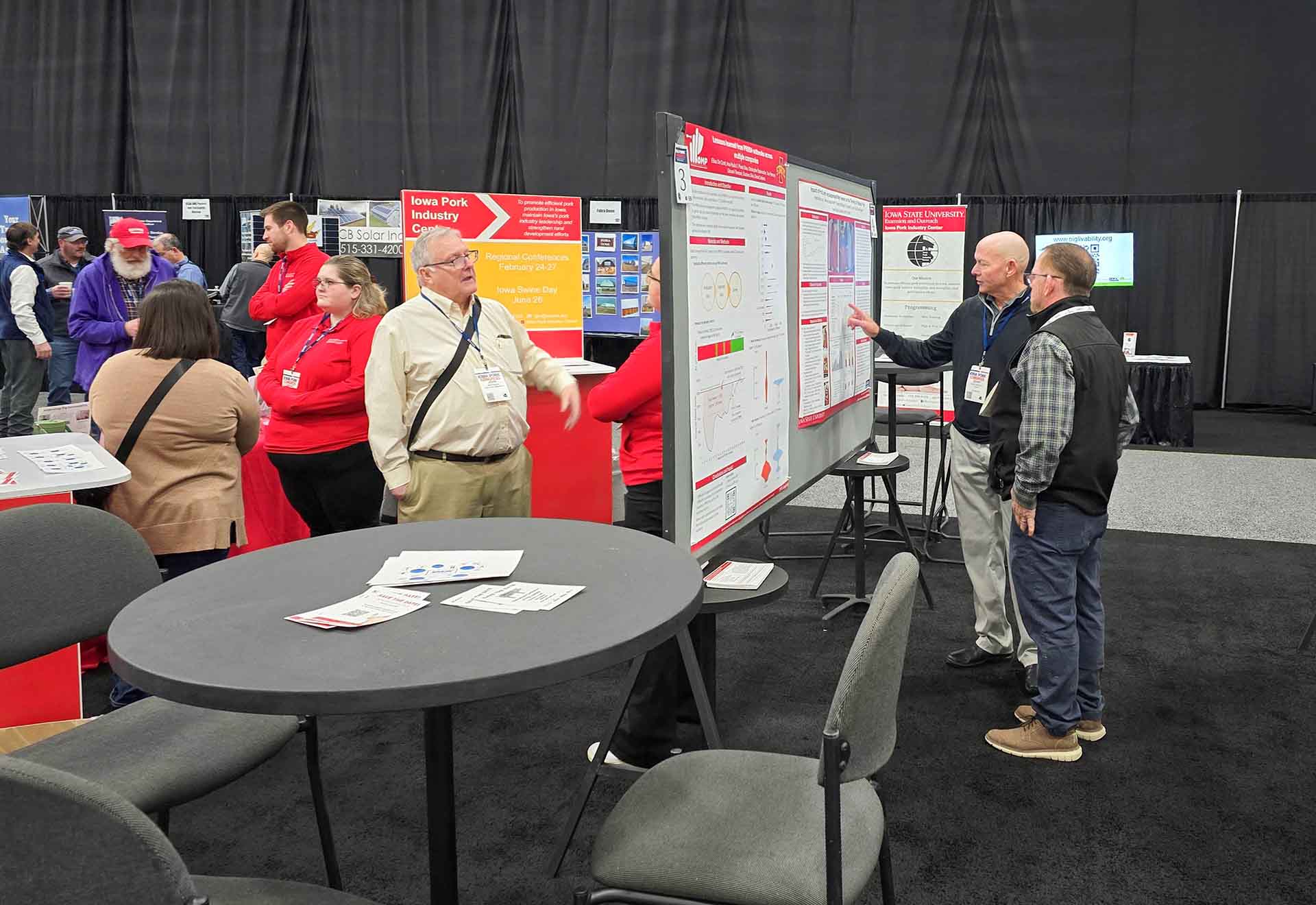 Iowa Pork Congress Viewing research and event