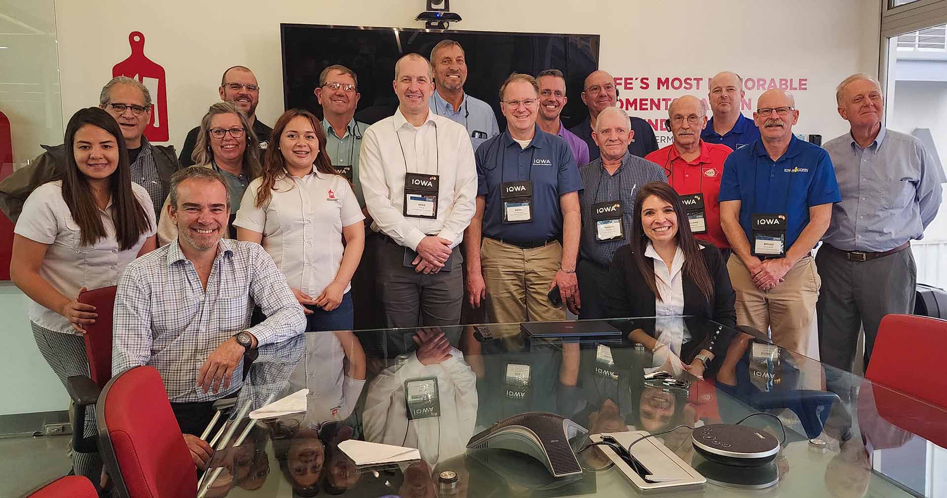 Mike Naig and other Iowa representatives