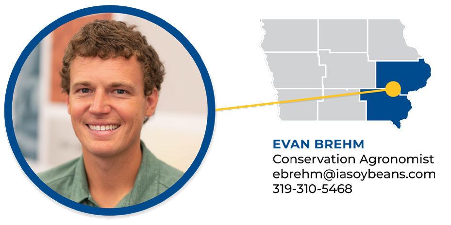 Evan Brehm Conservation Agronomist