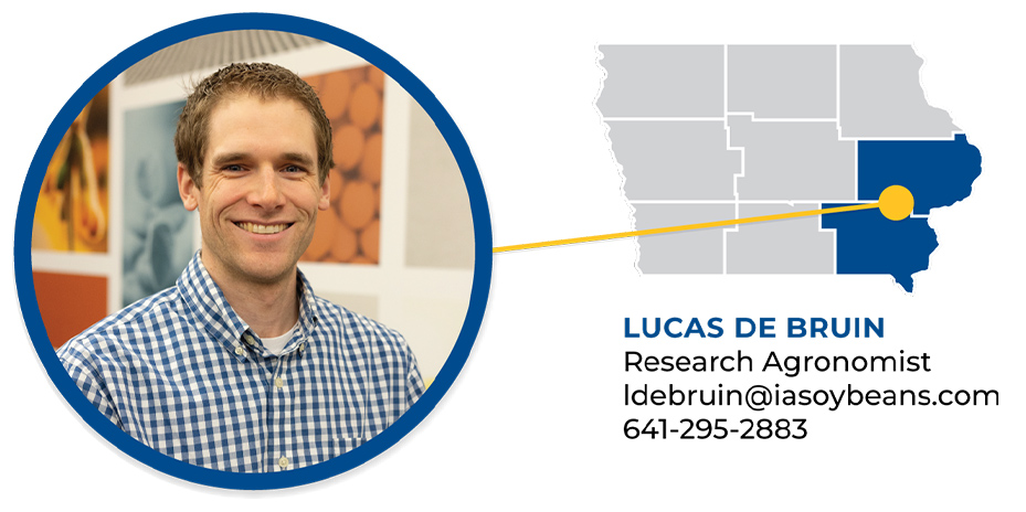 Lucas De Bruin ISA Research Agronomist
