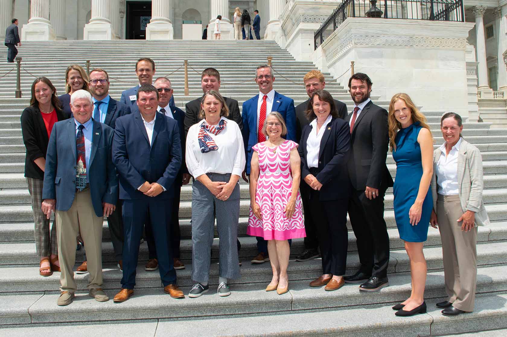 Iowa Representative Meeting With Farmers