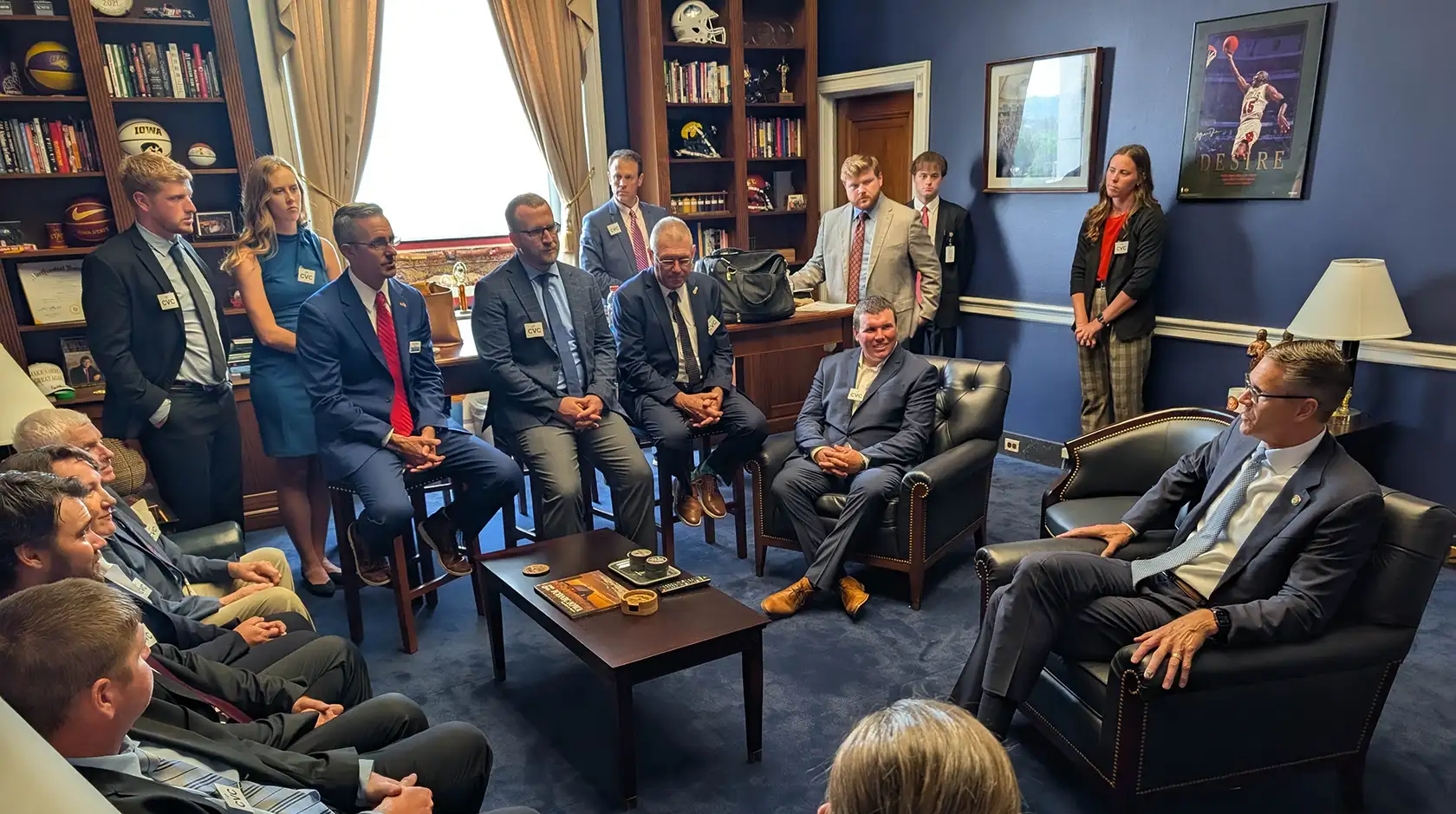 Iowa farmers in Washington D.C.
