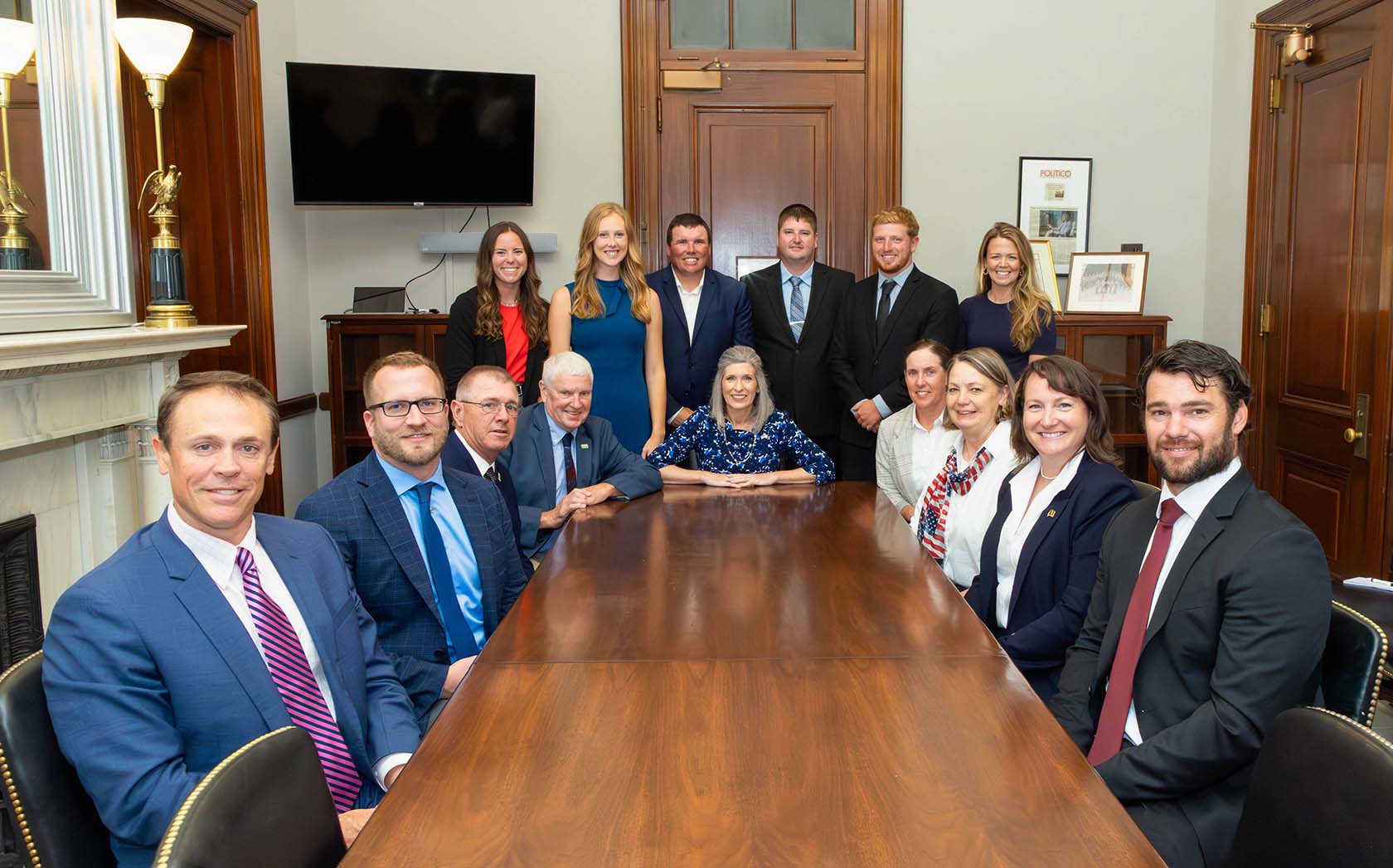 Iowa farmers meeting in Washington D.C.