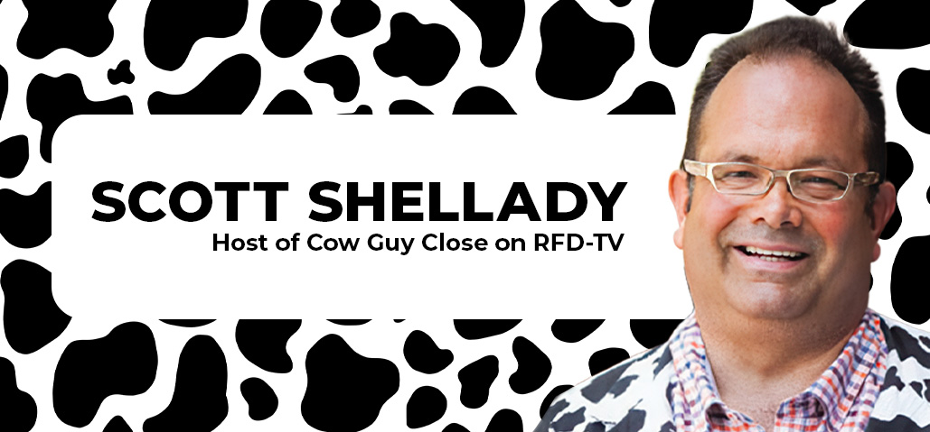 Host of Cow Guy Close on RFD-TV