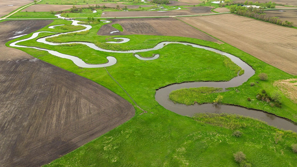 Oxbow Edge-of-field conservation practice