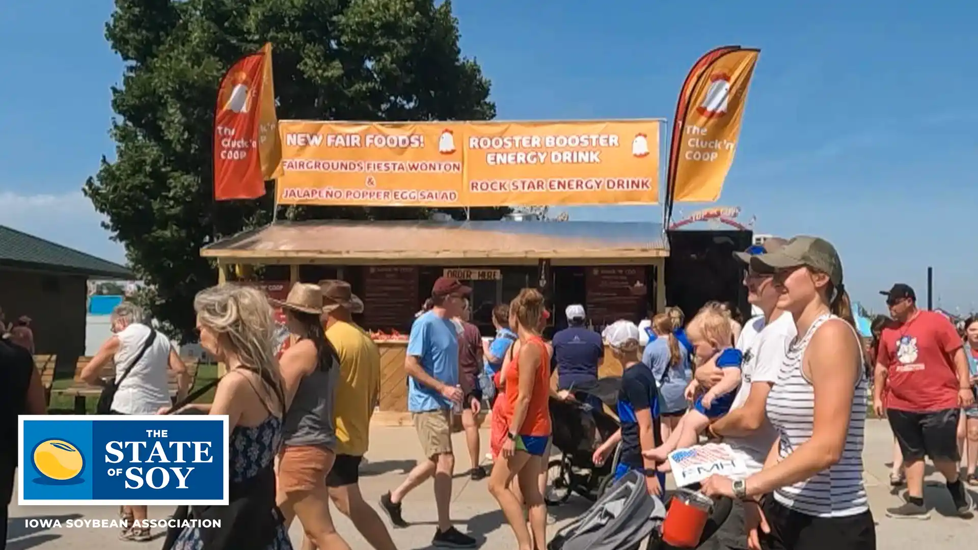 Chicken restaurant at Iowa State Fair