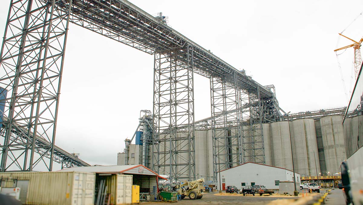 Port of Kalama in Washington