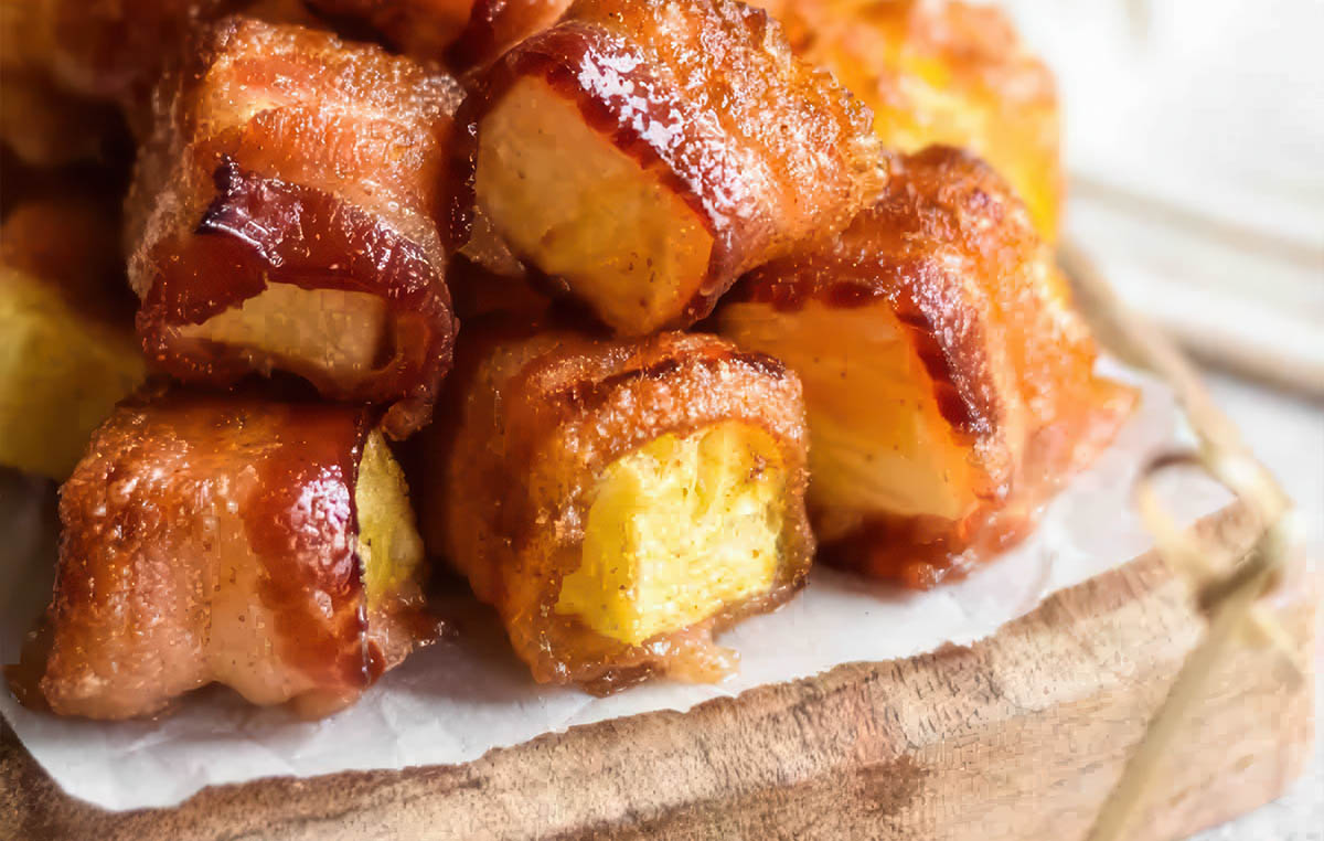 Bacon Wraps Pork used in entree