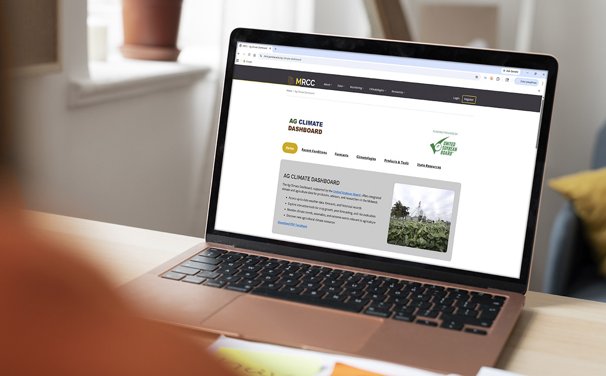 Computer pulled up to a webpage