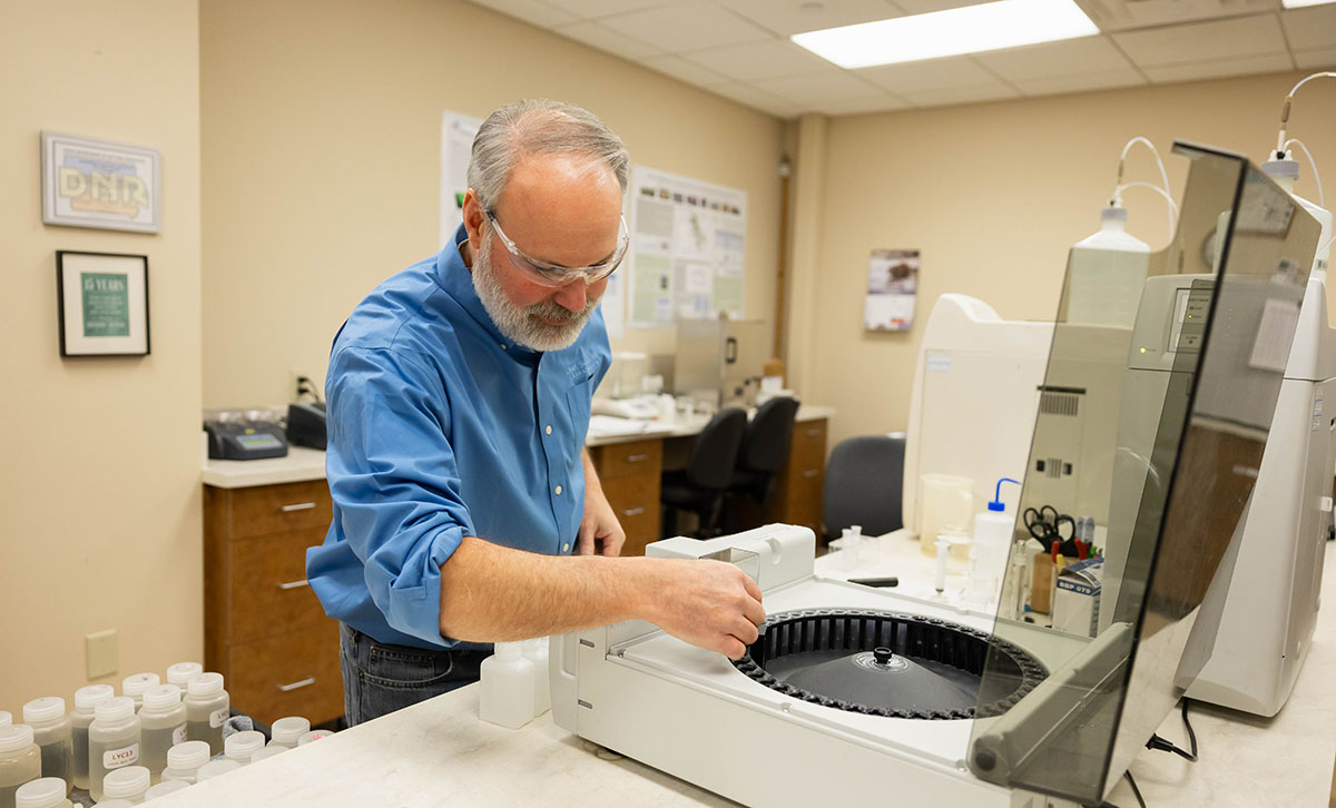 Water lab services manager