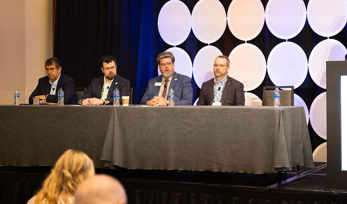 Iowa farmer Dave Walton on panel at Commodity Classic