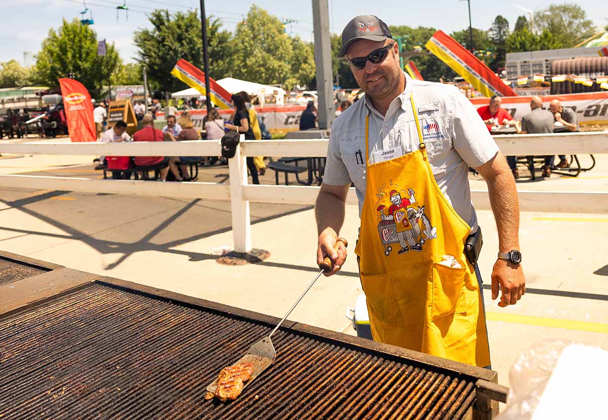 World Pork Expo Grilling pork