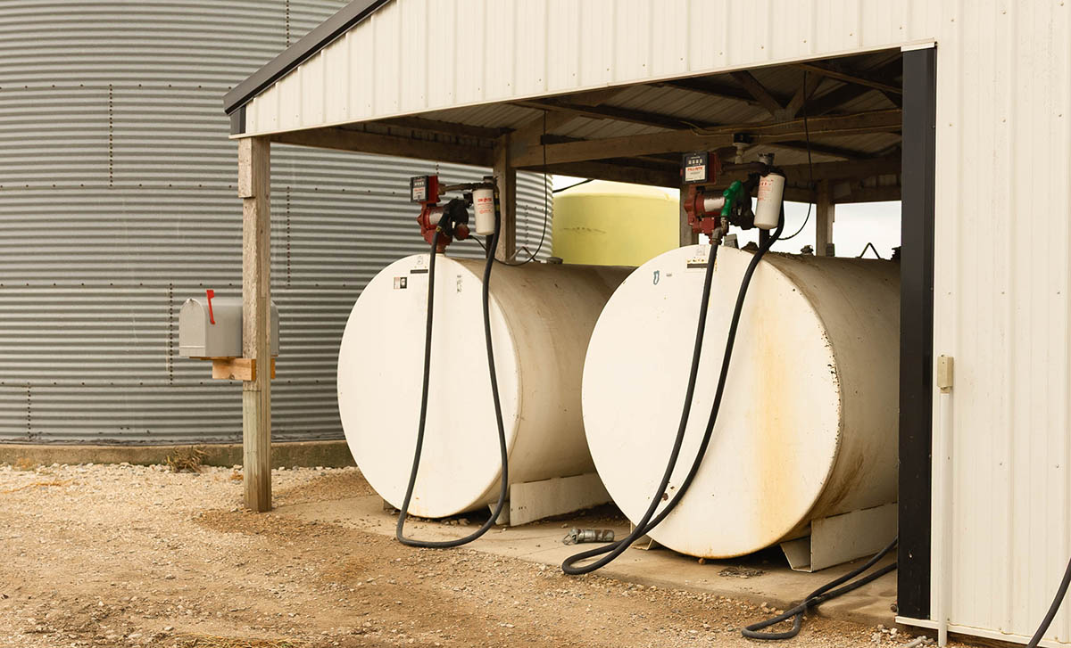 Diesel Tanks on Farm