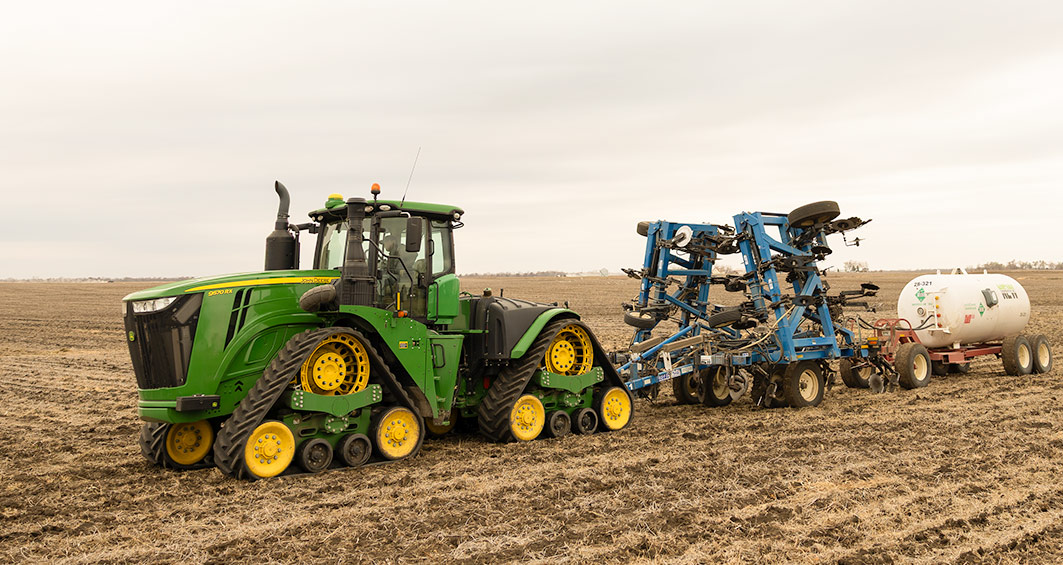 Fall on-farm trials Ammonia Application
