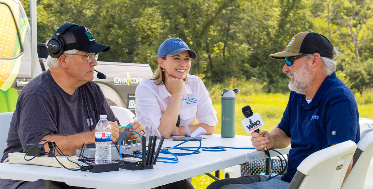 Tony Seeman, Rebekah Jones and Bob Quinn
