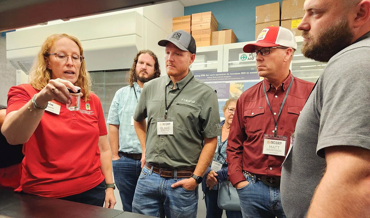 NCSRP is shown the Advanced Teaching and Research Building at ISU