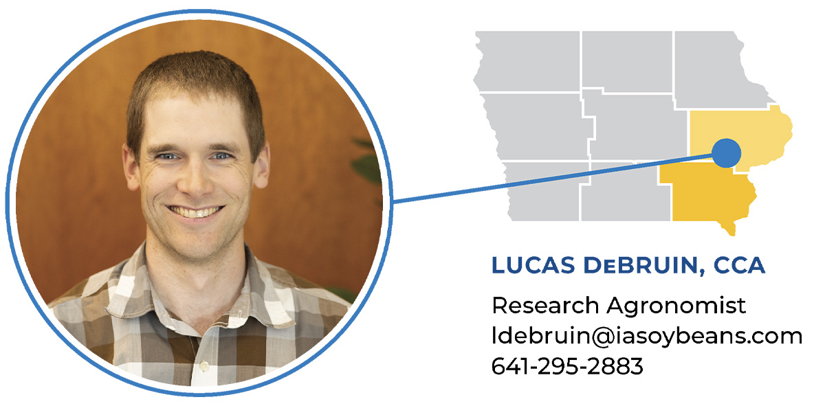 Agronomist field report Lucas DeBruin