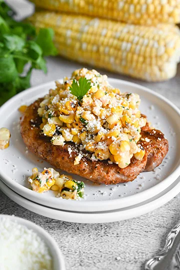 Street Corn Pork Chops
