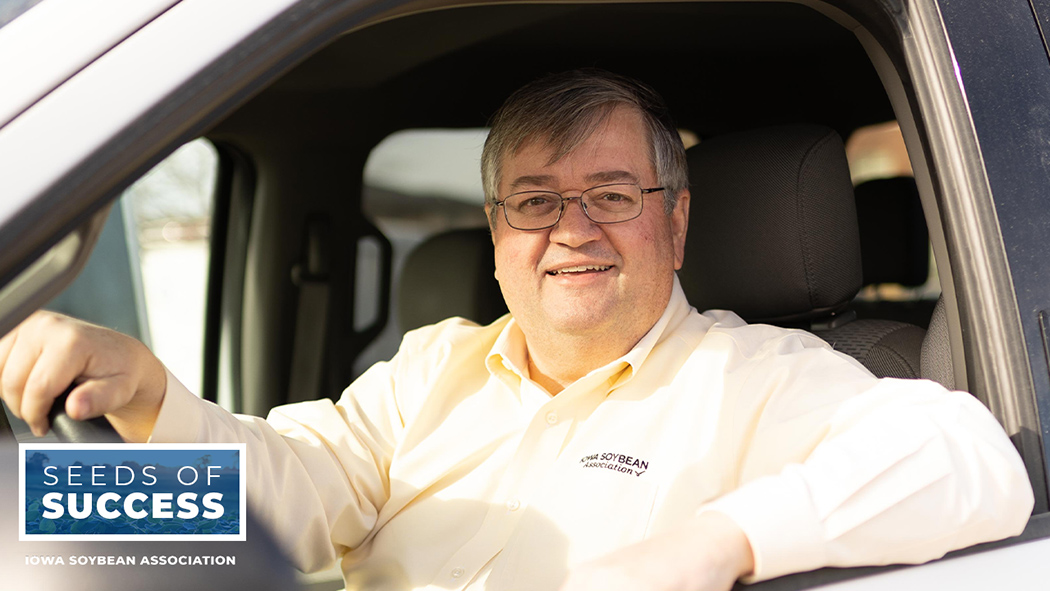 Soybean Stakeholder in Truck