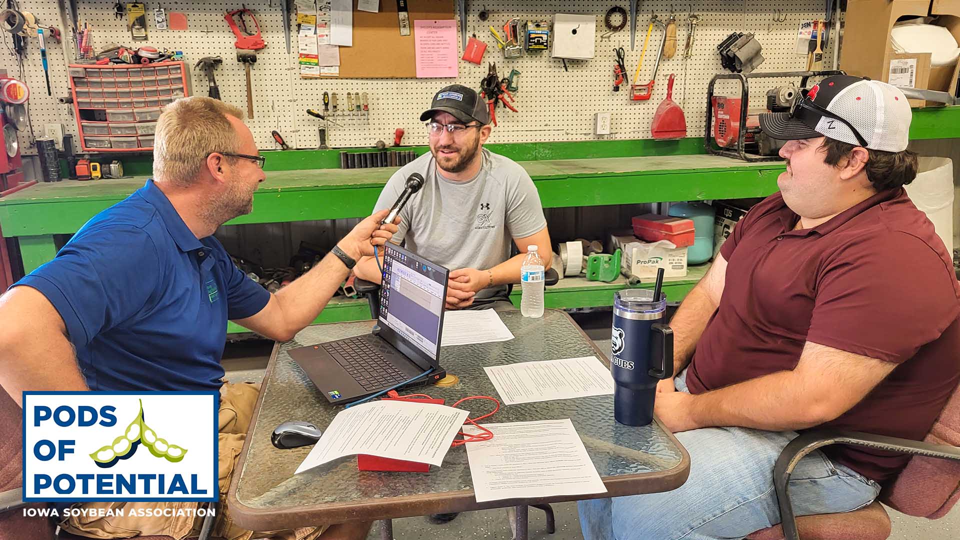 Farmers and agronomists on podcast