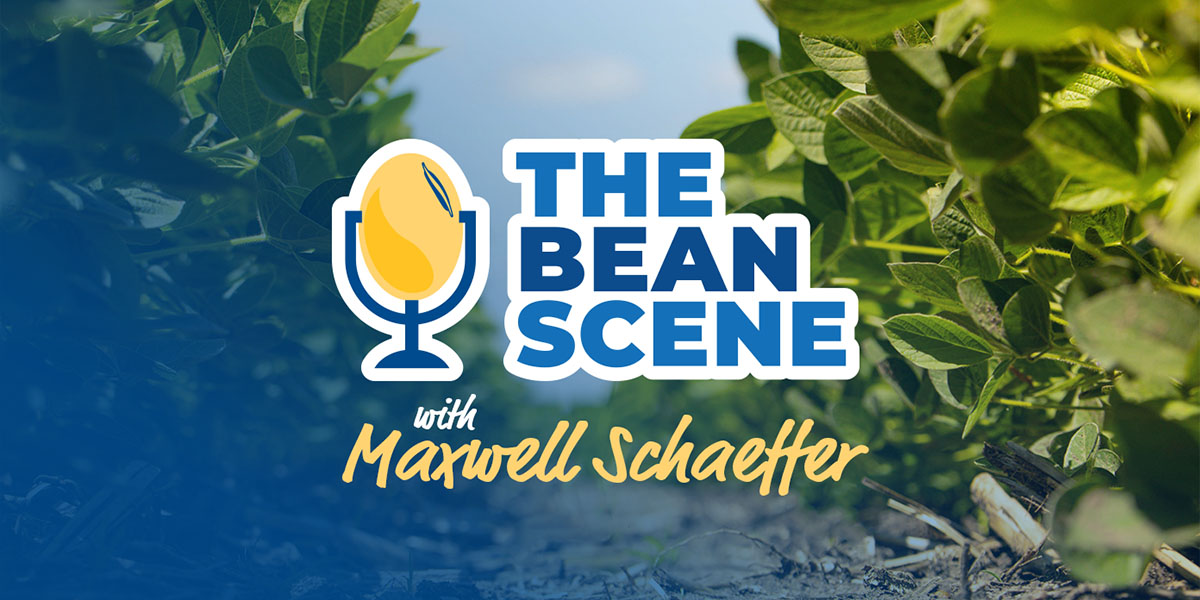 Logo introducing a new agriculture podcast