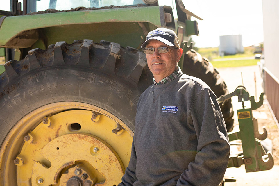 ISA President Randy Miller encourages soy growers to vo