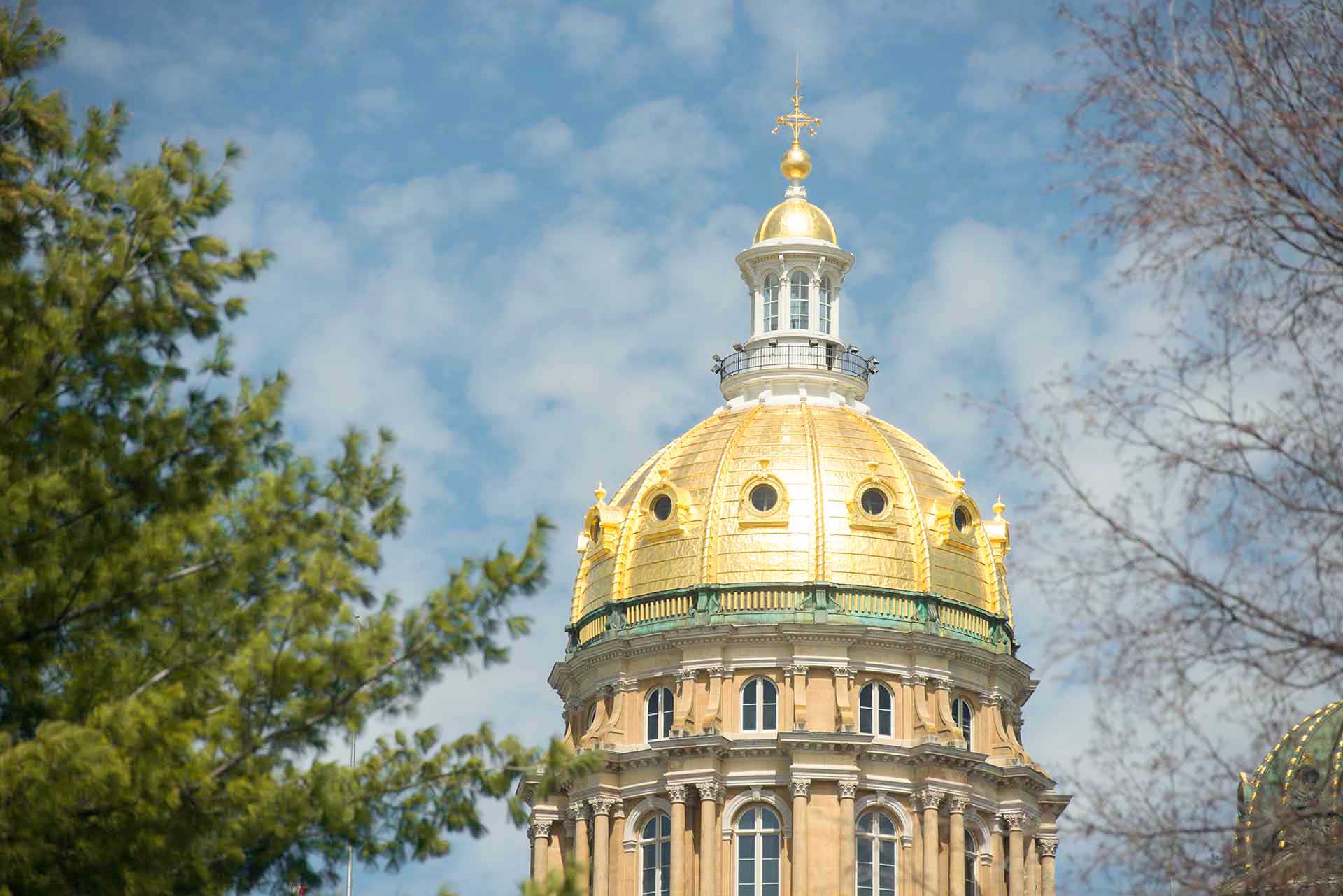 Iowa Statehouse dome