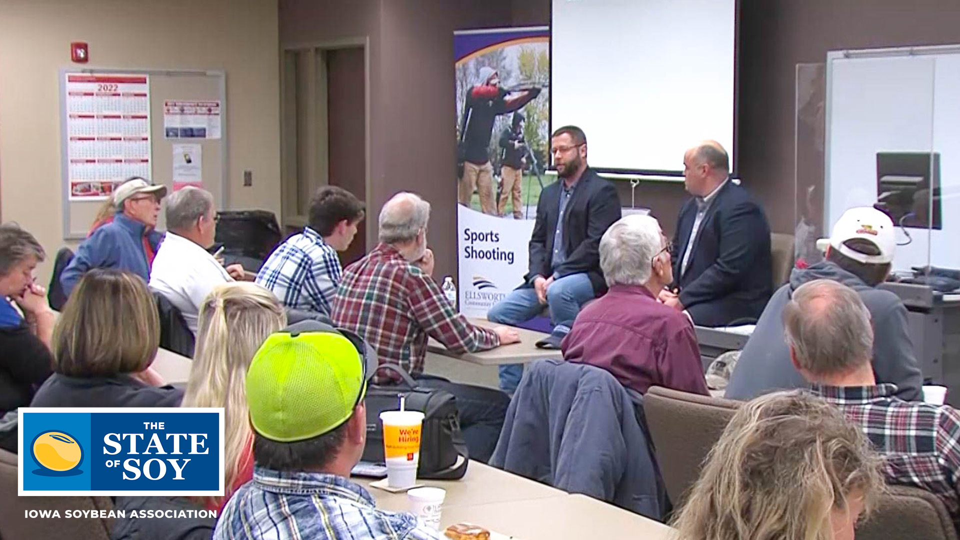 Cargill and ISA meeting with farmer in Iowa Falls